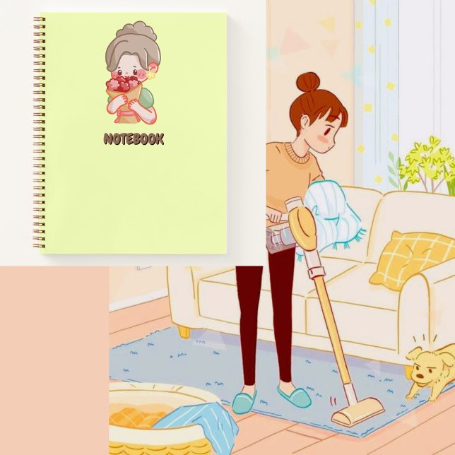 Blume lieben 🌸 💗 💚 notizbuch (Von Creator hochgeladen)