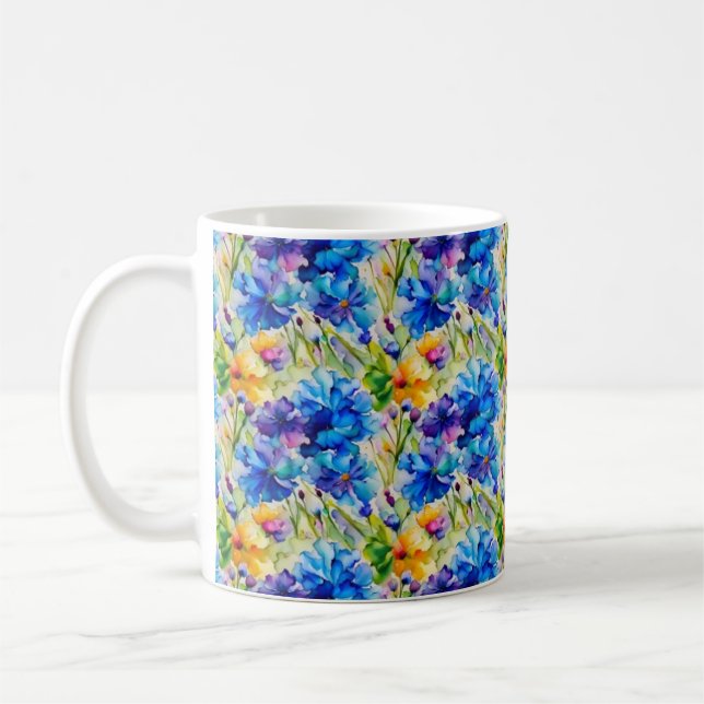 Blume-Liebhabertraum Kaffeetasse (Links)