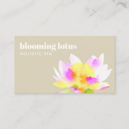 Blume Lotus Kunstrasenwasser Naturschönheit Visitenkarte