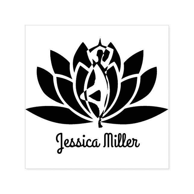 Blume Lotus Permastempel (Design)
