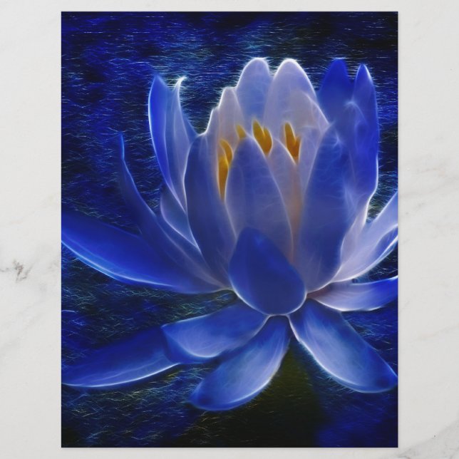 Blume Lotus und ihre Bedeutung (Vorderseite)