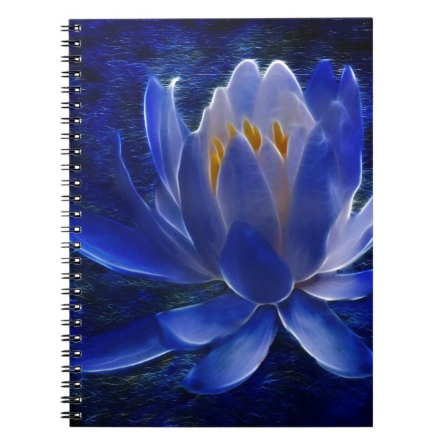 Blume Lotus und ihre Bedeutung Notizblock (Vorderseite)