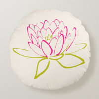 Blume Lotus/Wasserlilie Illustration