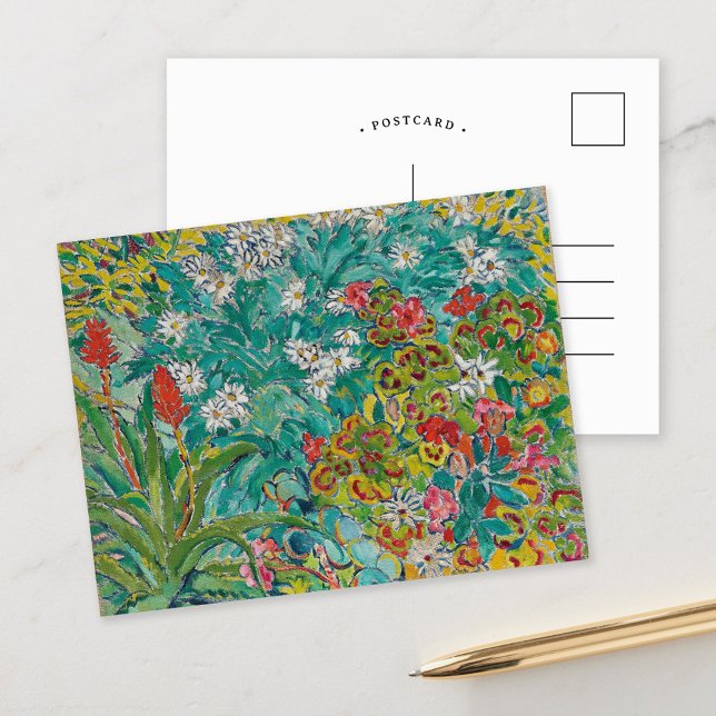 Blume | Louis Valtat Postkarte (Von Creator hochgeladen)