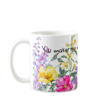 Blume Lover Coffee Drink, helles Wasser
