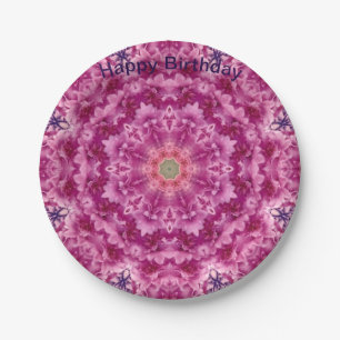 ~ BLUME LOVERS ~ Papierplatte Kaleidoskop ~ Pappteller