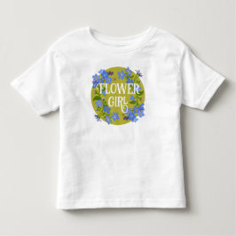 Blume Mädchen Kleinkind Hochzeit Blumen Vergessen  T-shirt
