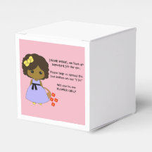 Blume Mädchen Vorschlag Geschenkboxen - Brünett