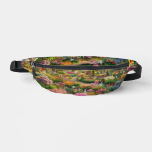 Blume Magic - ein Farbparadies Bauchtasche
