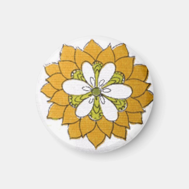Blume Magnet (Vorne)