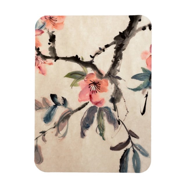 Blume Magnet (Vertikal)