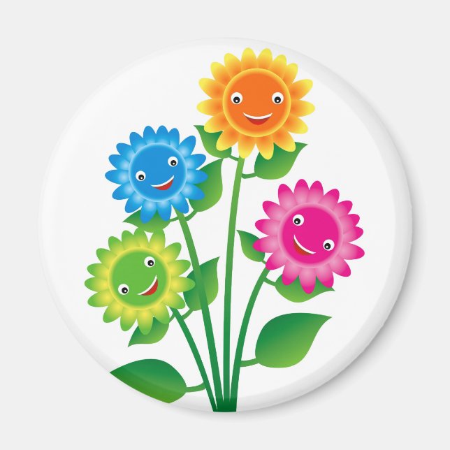 Blume Magnet (Vorne)