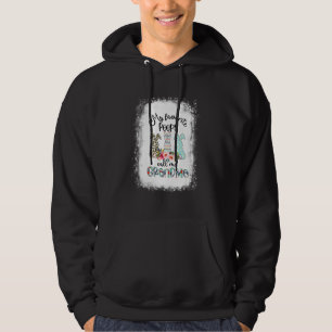 Blume Mama Leben Messy Bun Haare Sonnenbrille Pink Hoodie