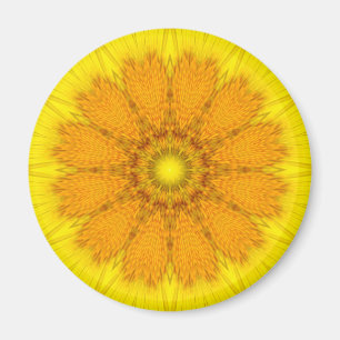 Blume Mandala 04 Magnet