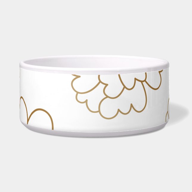 Blume Mandala 2 Napf (Vorderseite)