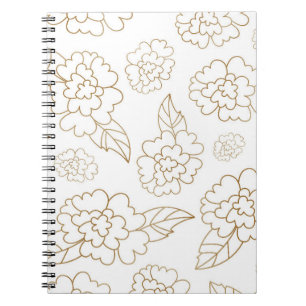 Blume Mandala 2 Notizblock