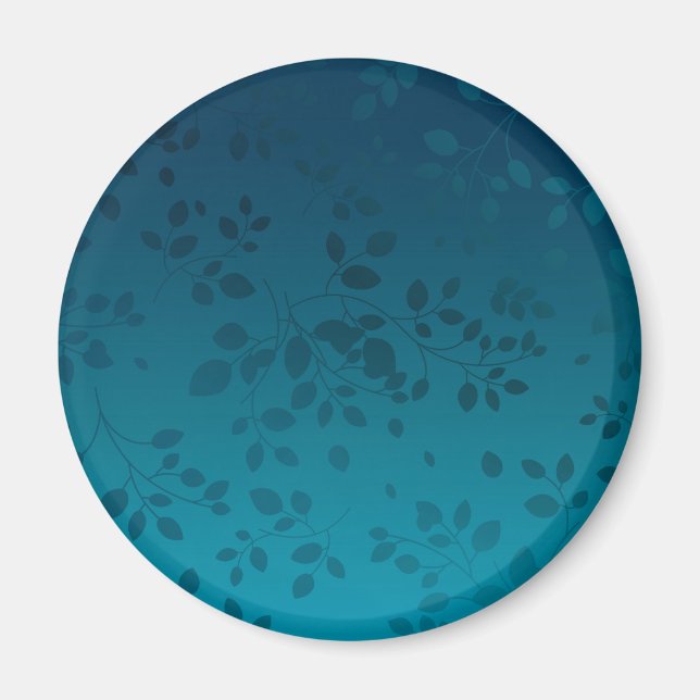 Blume Mandala 6 Magnet (Vorne)