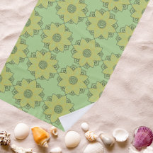 Blume Mandala Green & Yellow