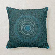 Blume mandala persisch graviert gealterter rustika