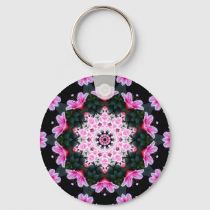 Blume Mandala Schlüsselanhängers Schlüsselanhänger
