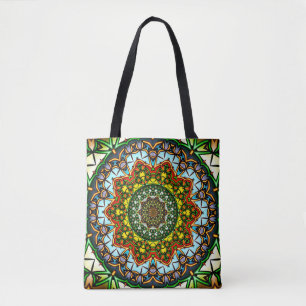 Blume Mandala Tasche