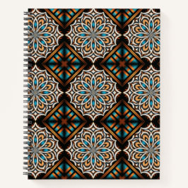 Blume Mandala Weave Spiral Notebook Notizbuch