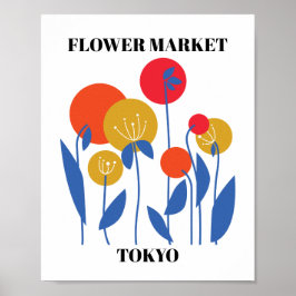 Blume Market Editable Tokio Poster