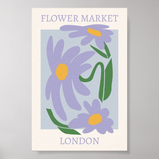 Blume Market London Poster (Vorne)