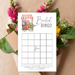 Blume Markt Brautparty-Bingospiel