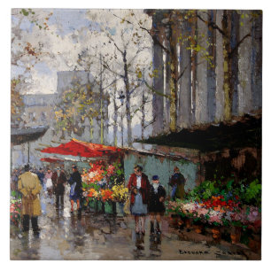 Blume Markt La Madeleine Fliese