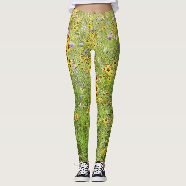 Blume Meadow Leggings (Vorderseite)