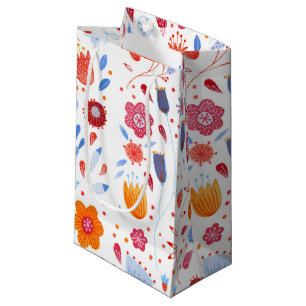 Blume Meadow Wasserfarbe Kleine Geschenktüte