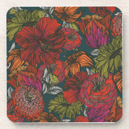 Blume Medley Getränkeuntersetzer