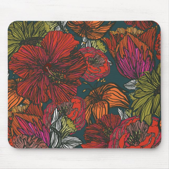 Blume Medley Mousepad (Vorne)