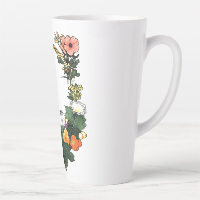 Blume Milchtasse (Rechts)