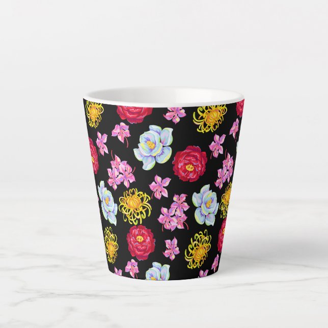 Blume Milchtasse (Vorderseite)