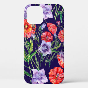 Blume mit blauen Bouquets, Blume mit rosa Glocken Case-Mate iPhone Hülle