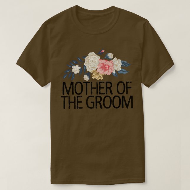 Blume mit Blumen, Mutter des Bodens T-Shirt (Design vorne)