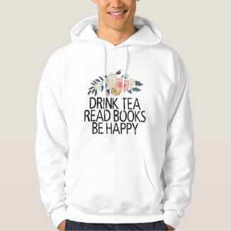 Blume mit Blumenkohl trinken Tee lesen Bücher sind