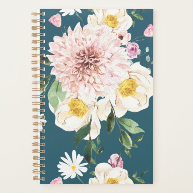 Blume mit Blütenblättern Planer (Vorderseite)