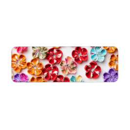 Blume mit Handnähte, Multicolor