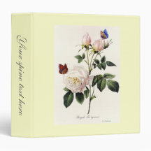 Blume mit Rosa, Pierre Joseph Redouté