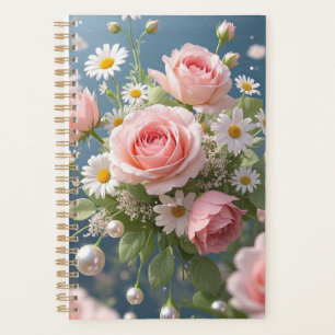 Blume mit zeitloser, extravaganter Eleganz Planer