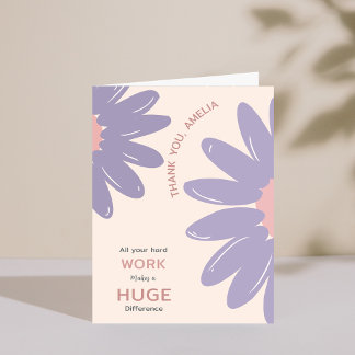 Blume Mitarbeiterinnen und Mitarbeiter Wertschätzu Einladung