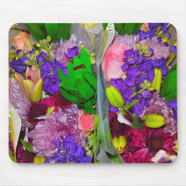 Blume Mix 9 Mousepad (Vorne)
