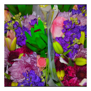 Blume Mix 9 Perfektes Poster