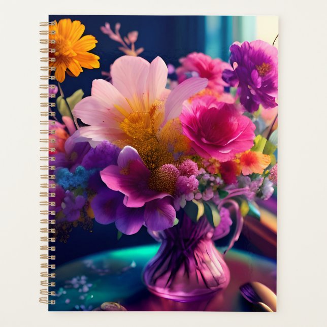 Blume Mix Vase 1 Planer (Vorderseite)