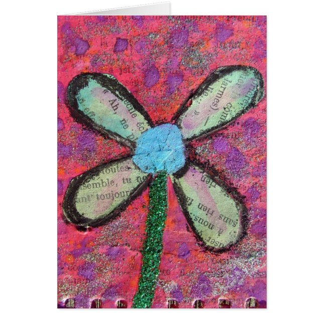 Blume Mixed Media (Vorne)