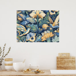 Blume Morris Art Poster