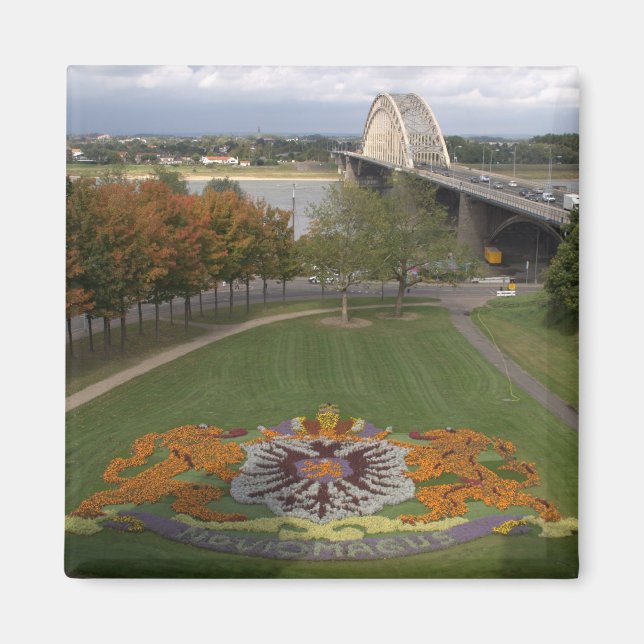 Blume mosaic, Nijmegen Magnet (Vorne)